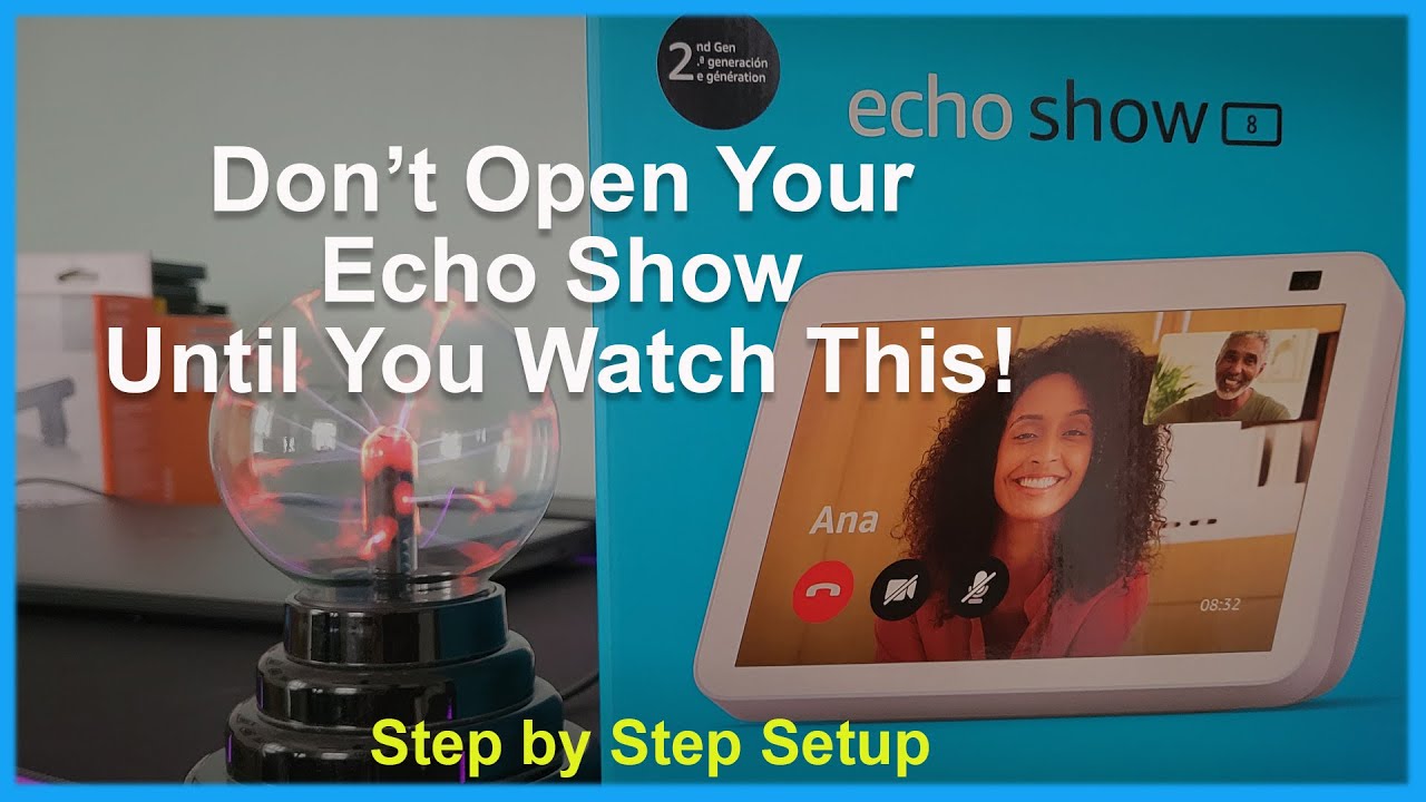 Amazon Echo Show 8 2-го поколения (пошаговая настройка)