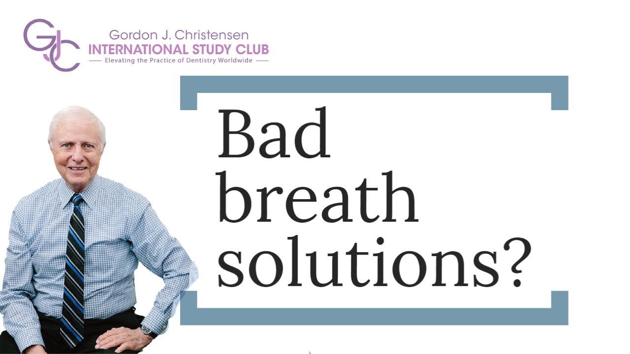 Bad breath solutions