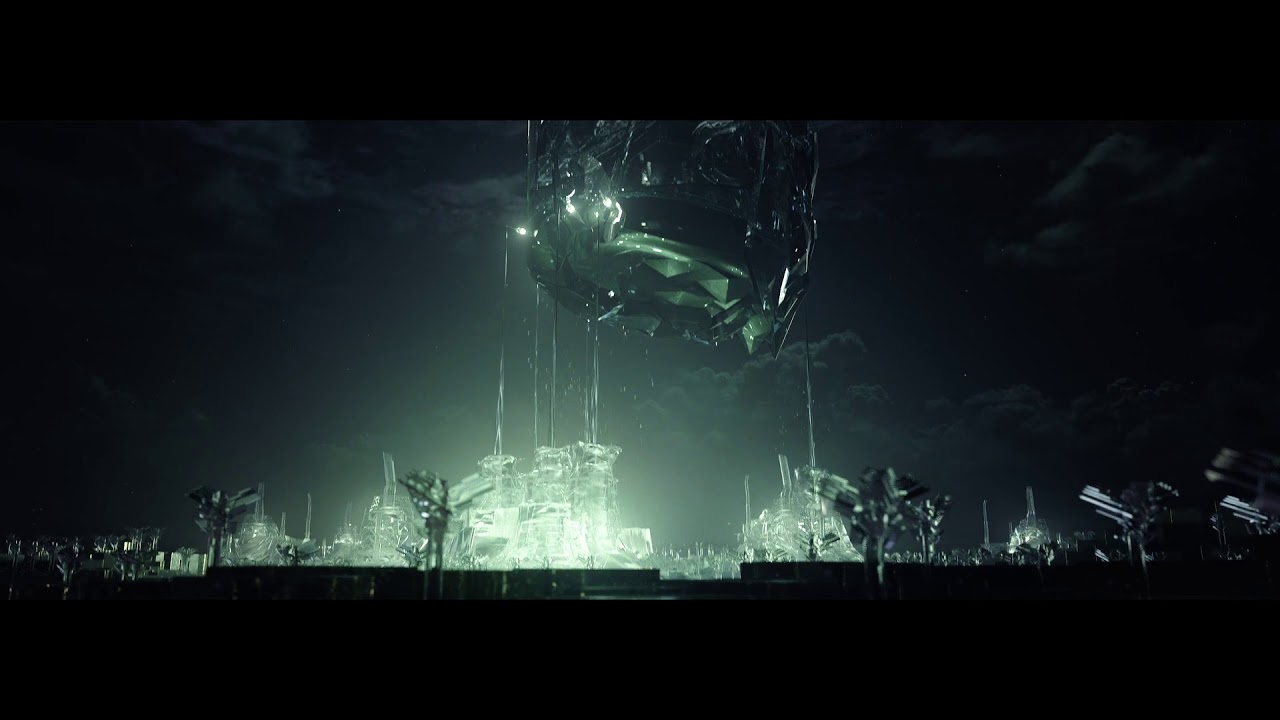 TAILE futuristic fantasy abstraction animation space aliens art design noir new galaxy stars ships