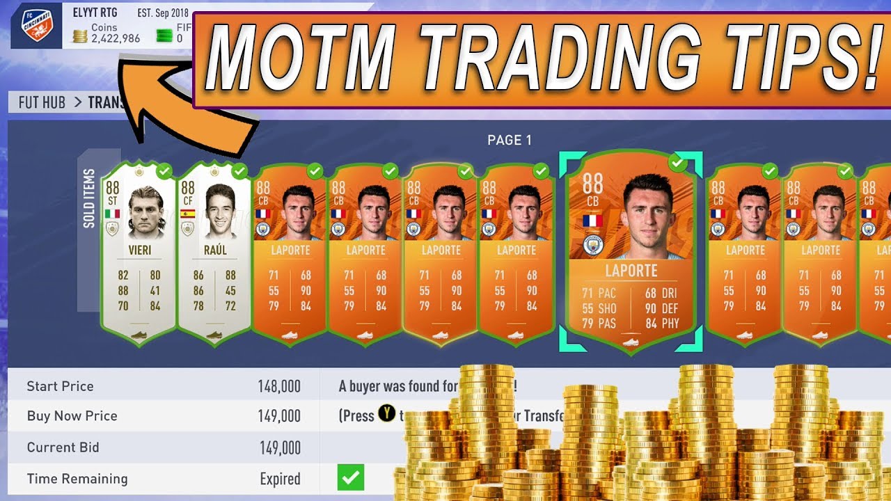 NEW MOTM TRADING TIPS! | FIFA 19 RTG #24 | FIFA 19 ULTIMATE TEAM