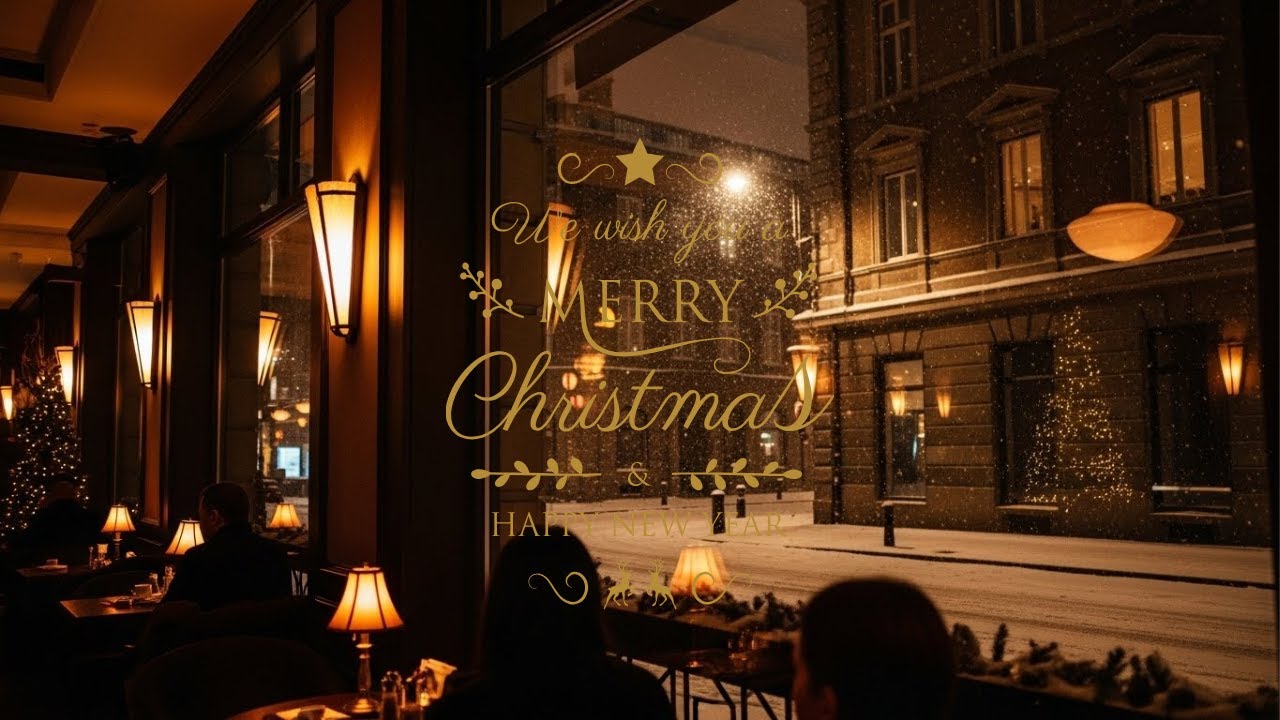 오늘도 조용히 감성 ON | Soft Christmas Jazz 🎹부드러운 크리스마스 재즈 ☕