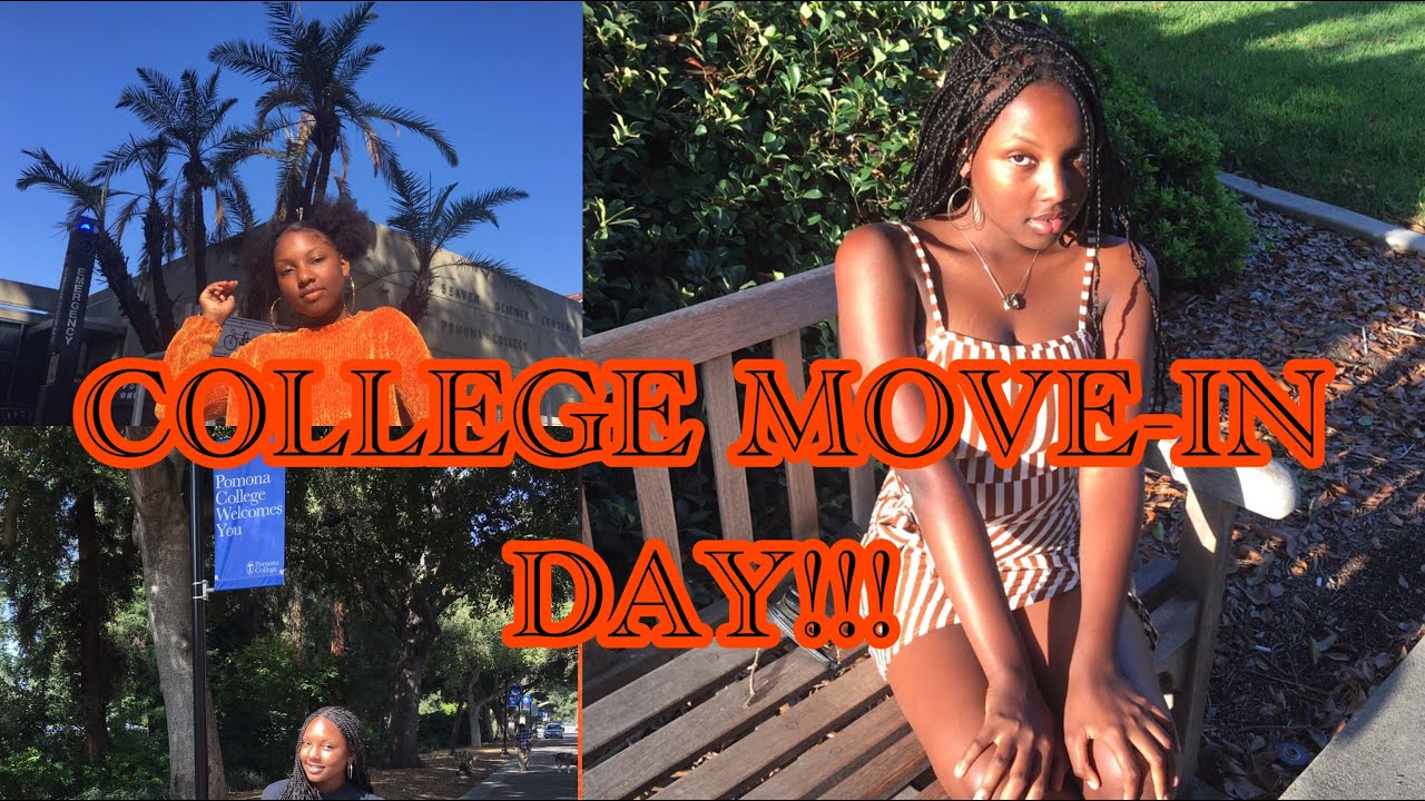 FRESHMAN COLLEGE MOVE-IN DAY 2018✨!!! Pomona College Edition🧡
