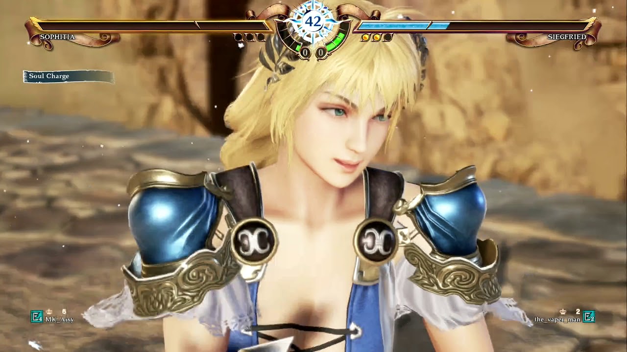 SoulCalibur VI - Aixy (Sophitia) vs Silent Joel (Siegfried)