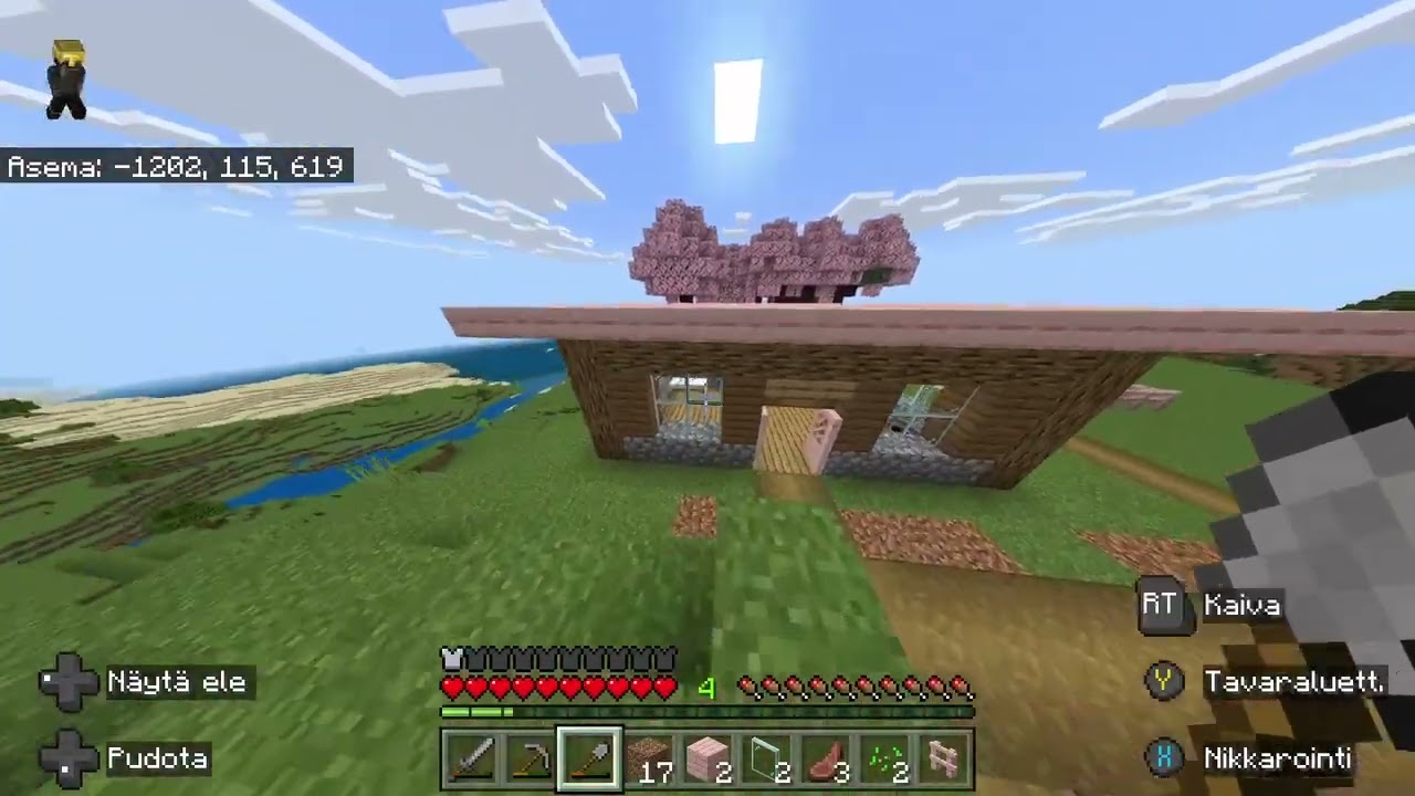 Opetetaan teit&auml; pelaamaan minecraftia osa 4