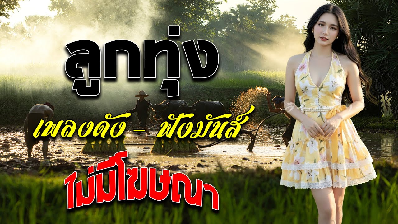 เพลงลูกทุ่งฟังเพราะ 100% ไม่มีโฆษณา #รวมเพลงลูกทุ่งฟังเพราะ #เสียงดี #ฟังแบบต่อเนื่อง