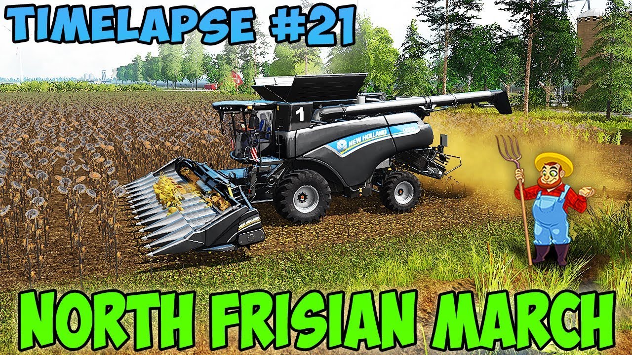 Farming simulator 17 North Frisian March Map v 2 0 Timelapse ep#21