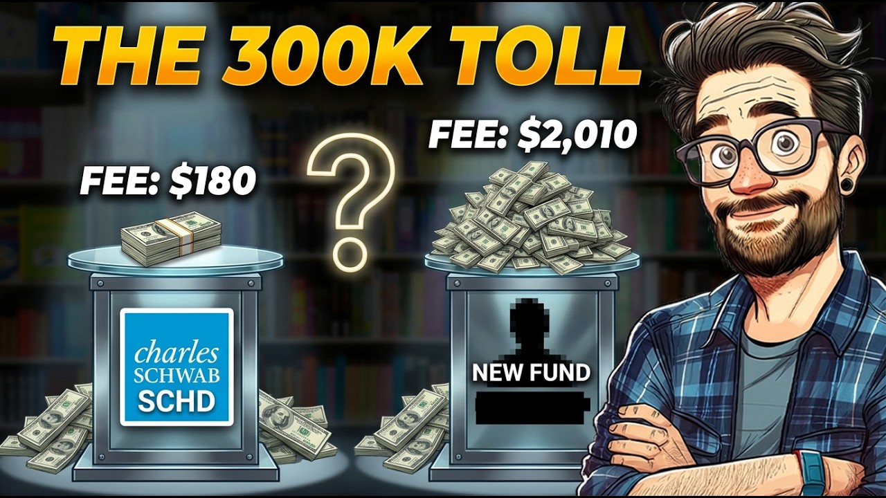 SCHD берет 180 $ в год. Этот новый дивидендный ETF берет 2010 $ с тех же 300 000 $ (Комиссия)