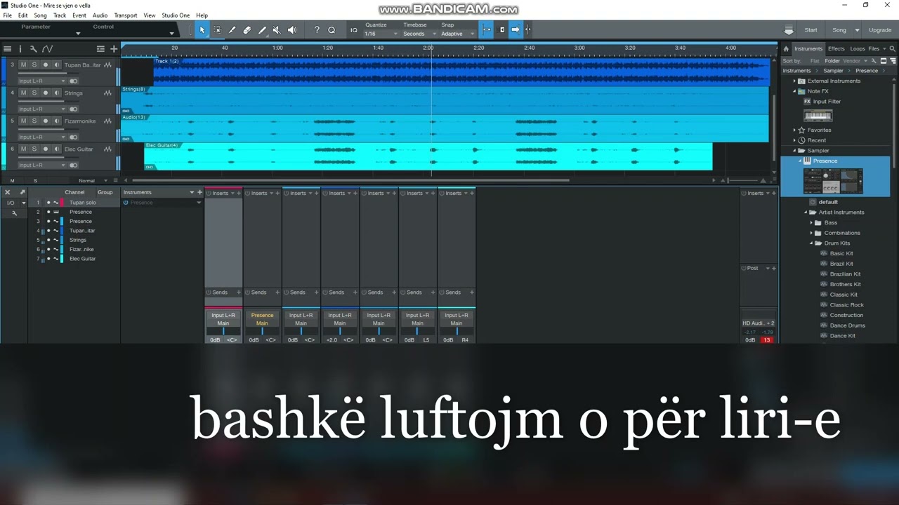 Kenge gurbeti, mire se vjen o vlla