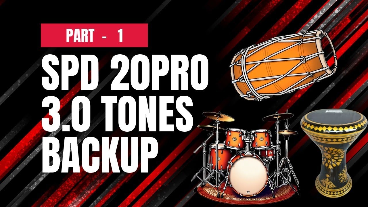 Tones for sale || 3.0 tones || Roland spd 20 pro || Part 1 || Contact-7200721205 