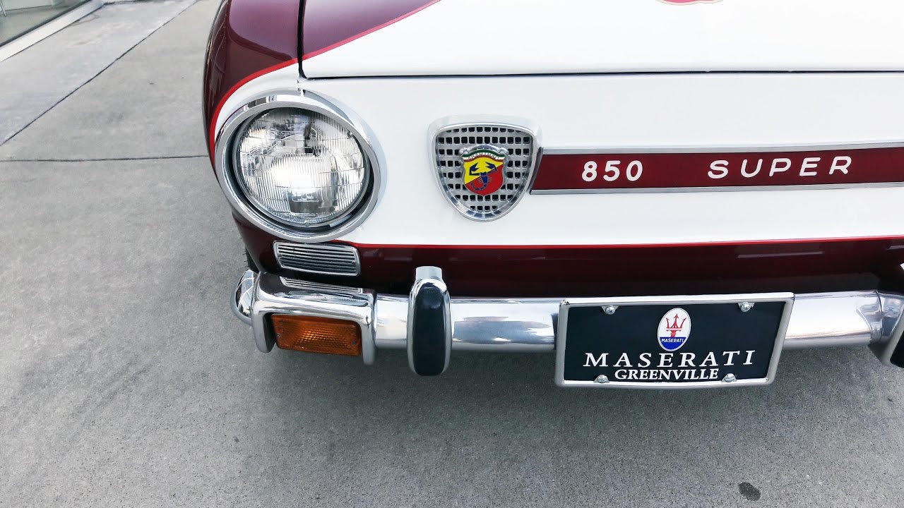 1971 Abarth 850 Tribute - engine start