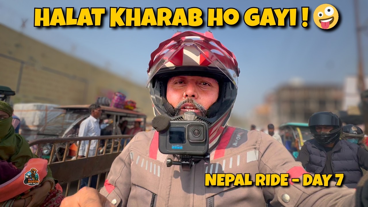 Raxaul to Gorakhpur | Shortcut Ne Lamba Chakkar Katwa Diya! Nepal Ride Day 7