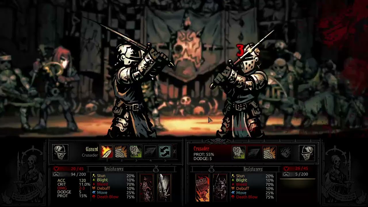 Darkest Dungeon speedrun tournament round 2 game 4