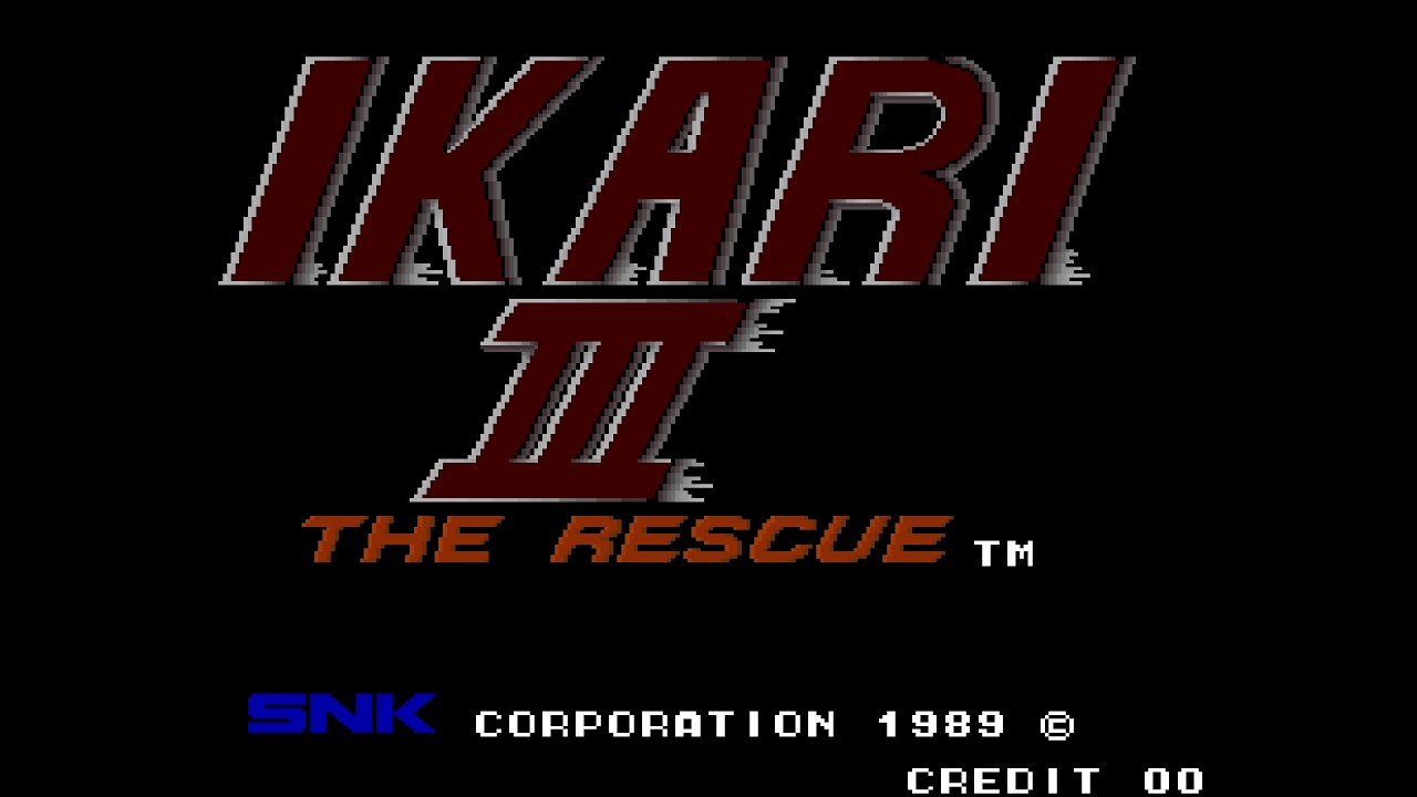Ikari III - The Rescue. [Arcade - SNK]. (1989). Full Play.