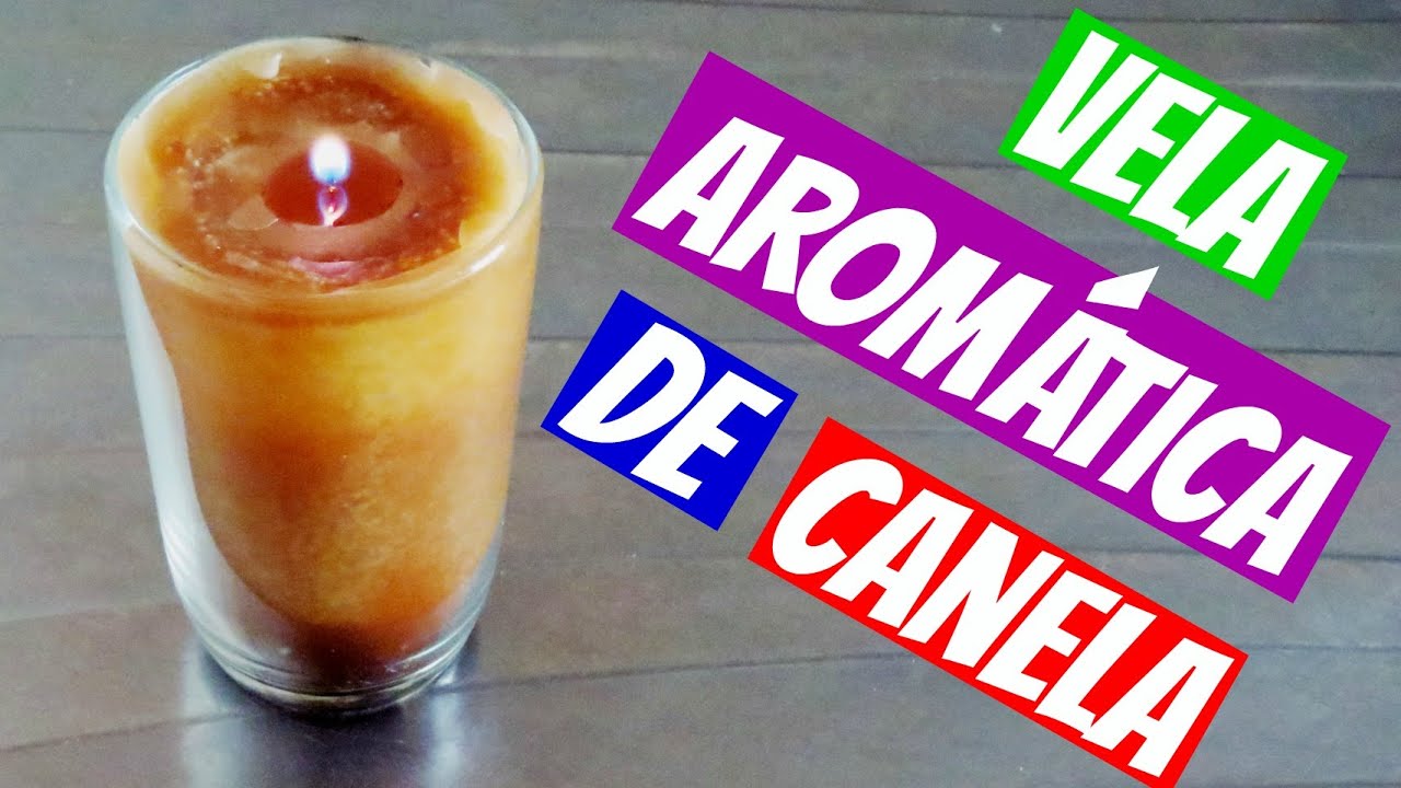 Vela Aromática de Canela
