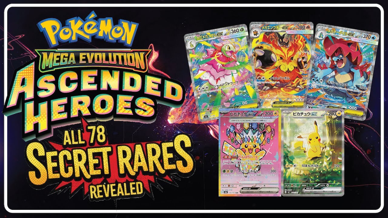 Ascended Heroes Is The Biggest Set in Pokemon!
