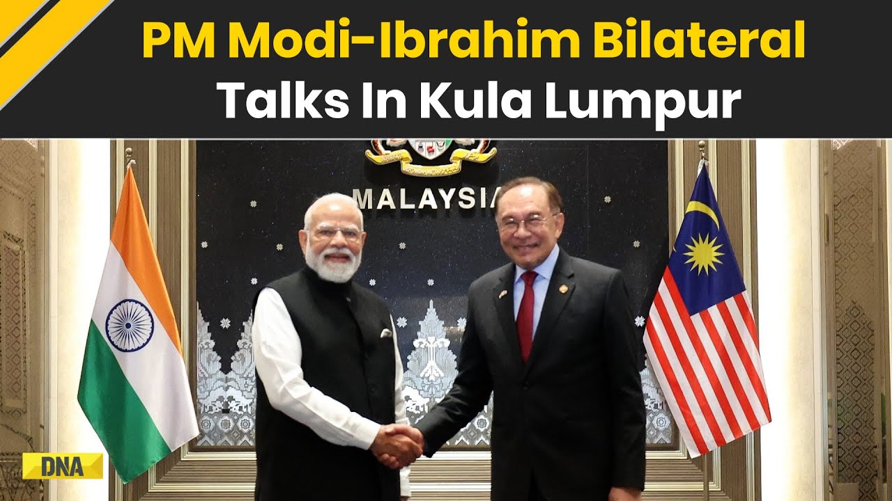 PM Modi Holds Meeting With Malaysian PM Ibrahim, Several MoUs Signed Covering Trade, Security.......