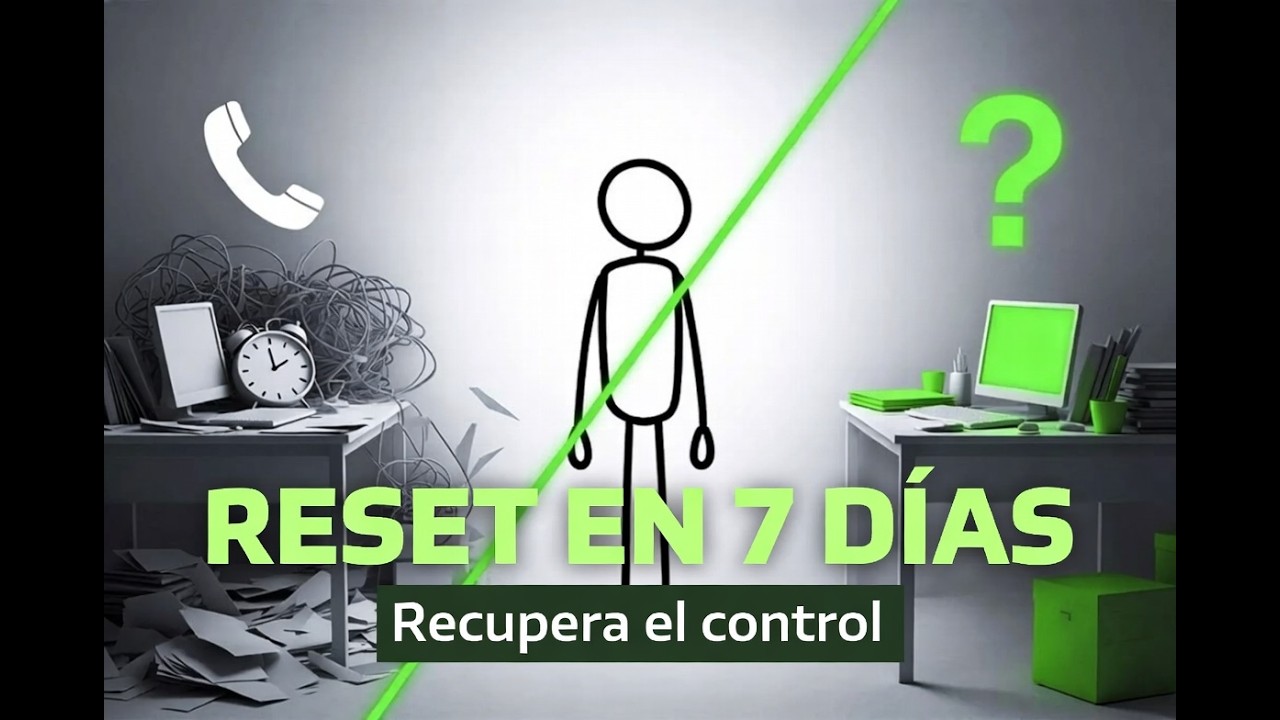 Si tu vida es un DESASTRE, haz esto por 7 días