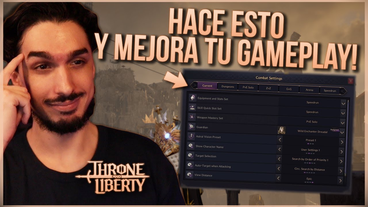THRONE AND LIBERTY | GUÍA DEFINITIVA de la CONFIGURACIÓN del JUEGO!