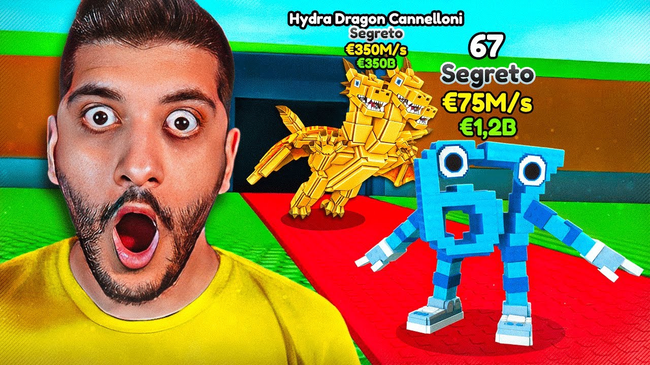 HO TROVATO il mio PRIMO 67 su STEAL a BRAINROT DURANTE l'EVENTO!! ROBLOX ITA