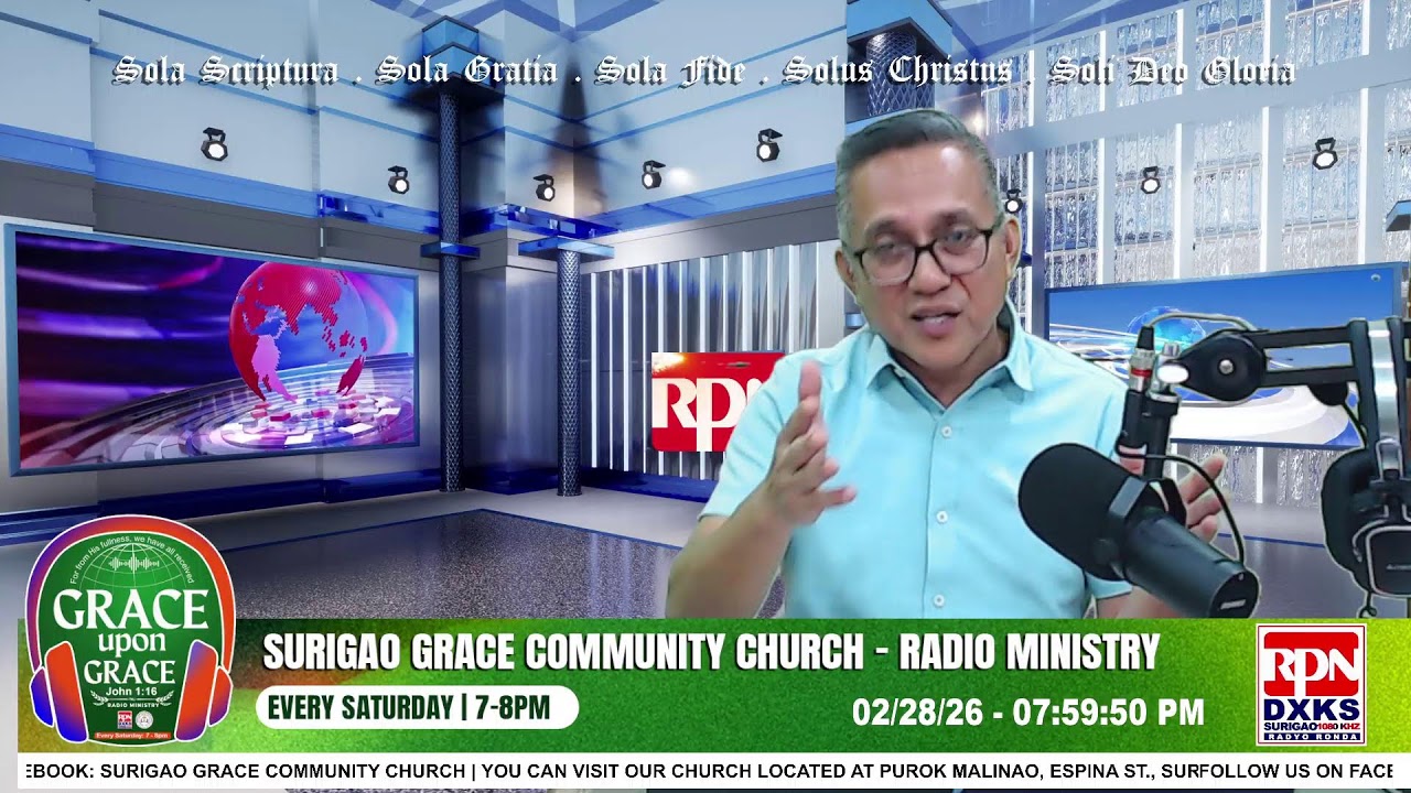 GRACE UPON GRACE - RADIO MINISTRY | February 28, 2026