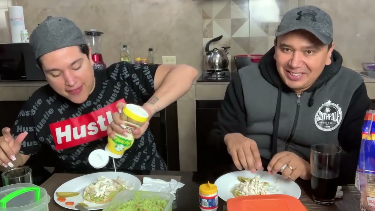 ¡LE PREPARO UNAS TOSTADAS DE POLLO A MI MARIDO! 1