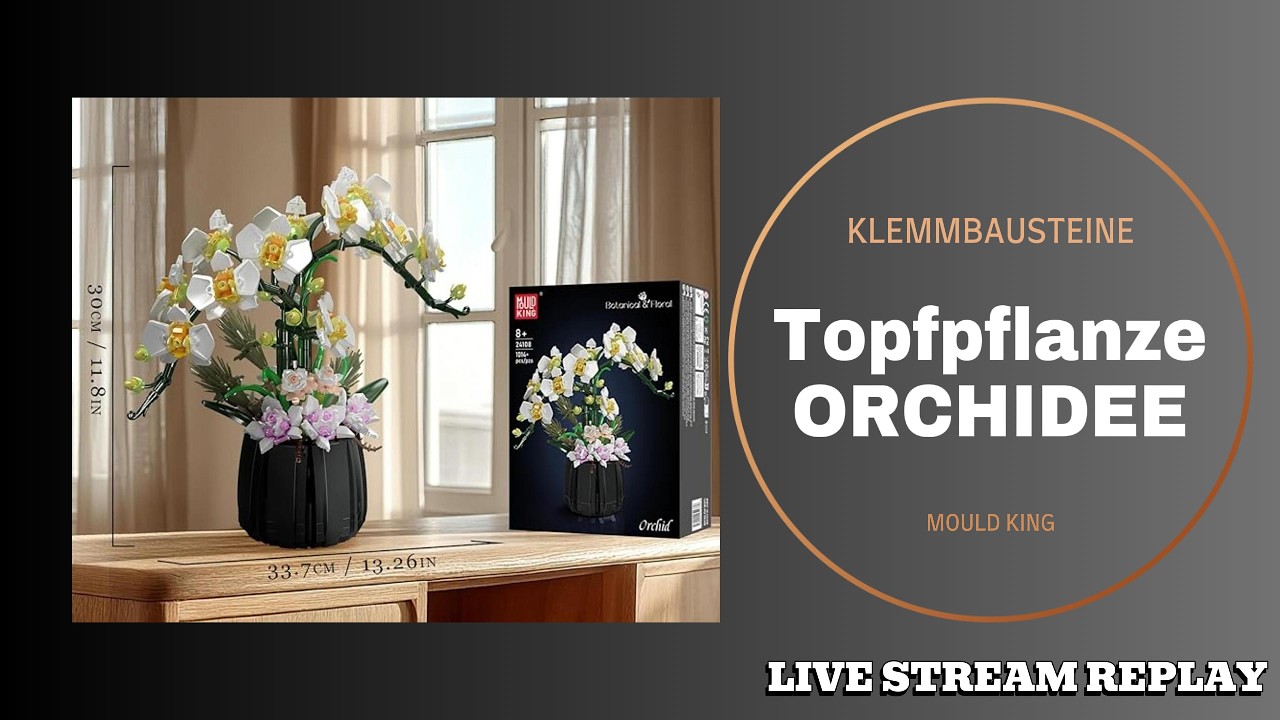 MouldKing Botanical - ORCHIDEE