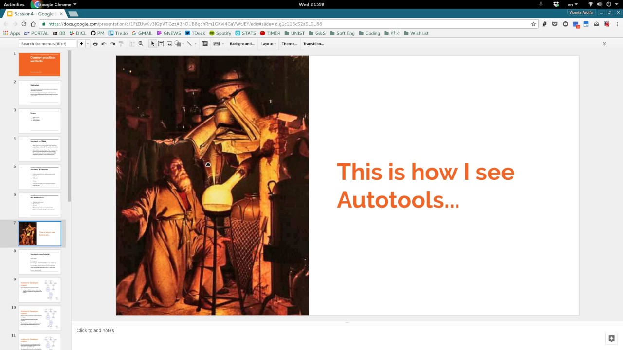 4) Autotools and Design patterns