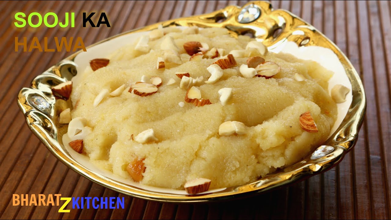 Suji Ka Halwa | Perfect Desi Ghee sooji Halwa Navratra Special Recipe | Halwa Video | bharatzkitchen