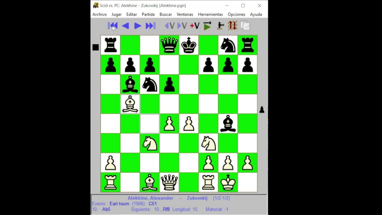 Alekhine  --  Zukovskij