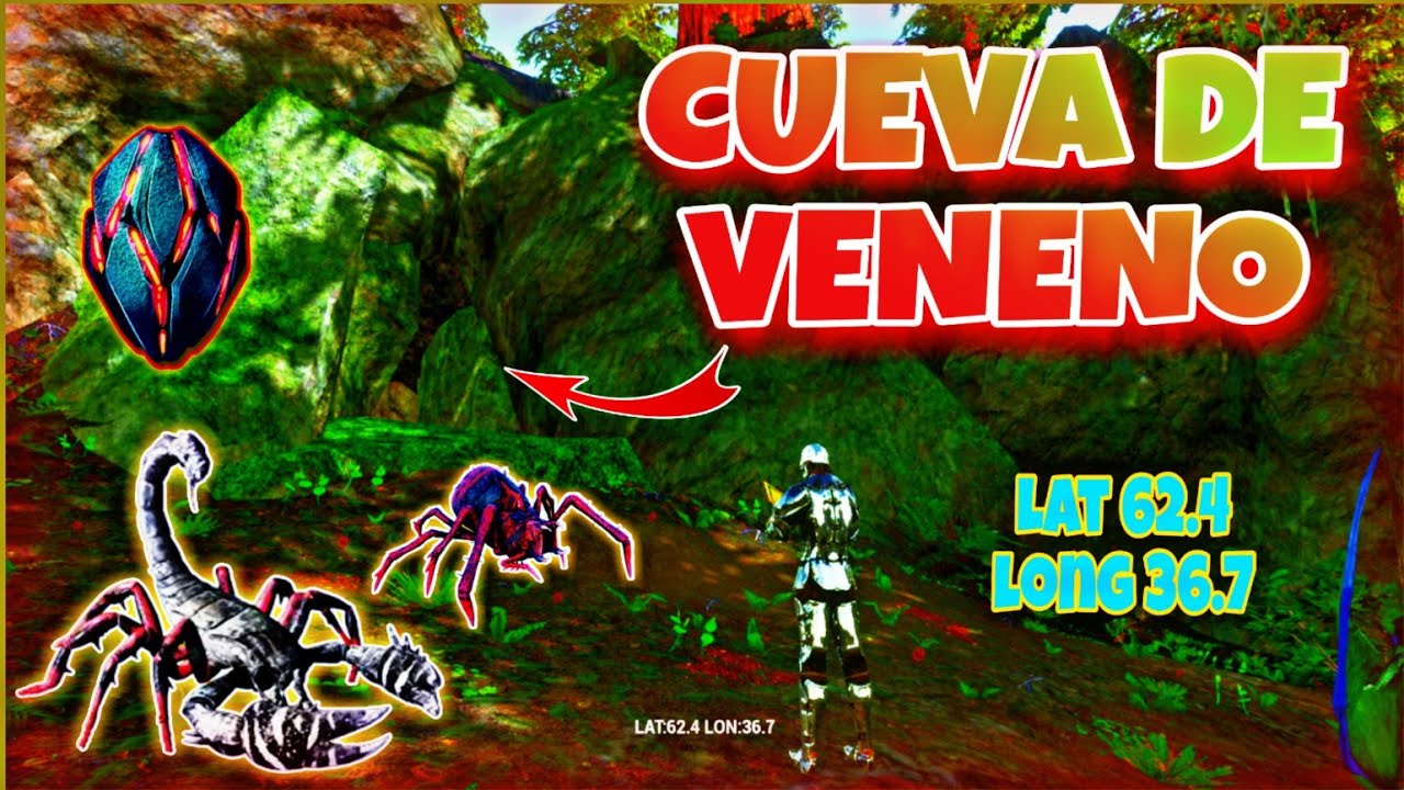 Como Pasar La Cueva De Veneno - Artefacto Del Inmune. ARK MOBILE
