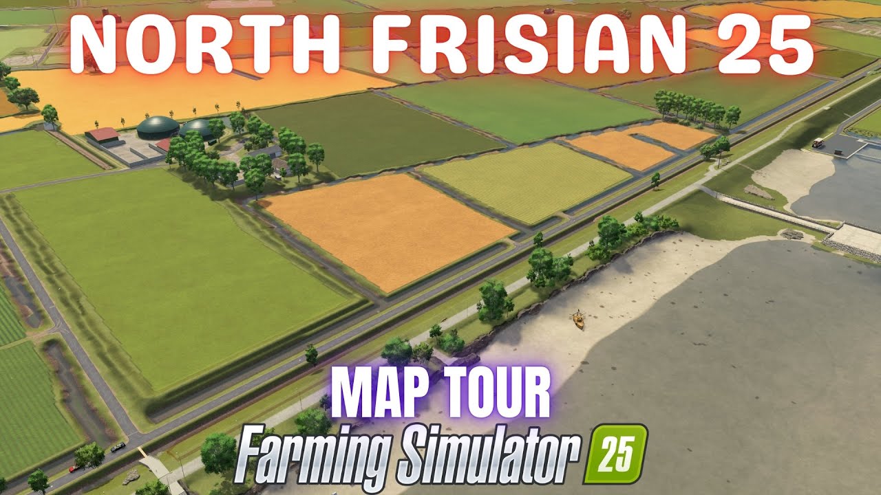 СЕВЕРО-ФРИЗСКИЙ 25 — Обзор карты — Farming Simulator 25