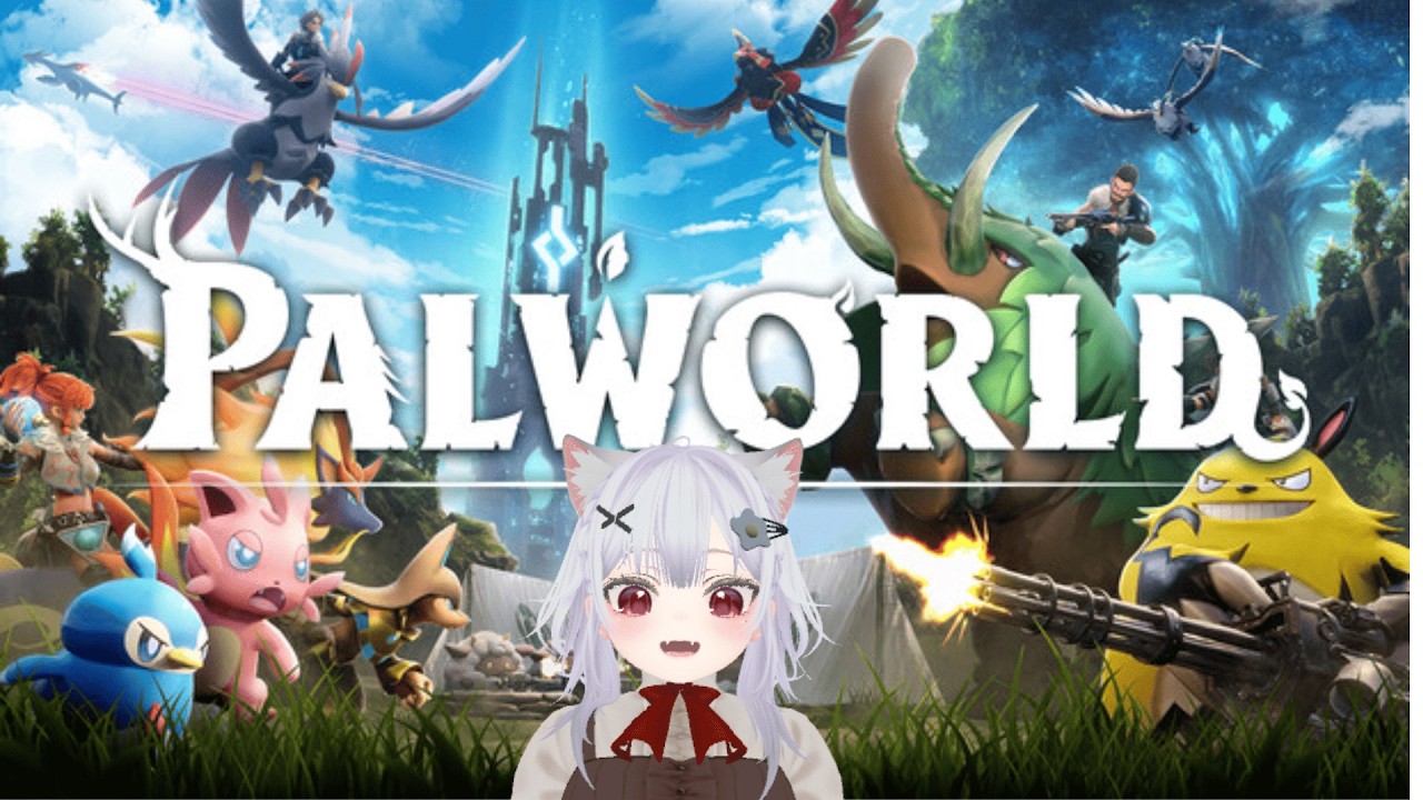 【Palworld】初見さん歓迎！レイドと最後の塔Hardやるぞ！【桜空さと】
