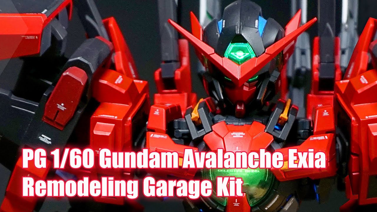 PG 1/60 Gundam Avalanche Exia Remodeling Garage Kit - Custom Build