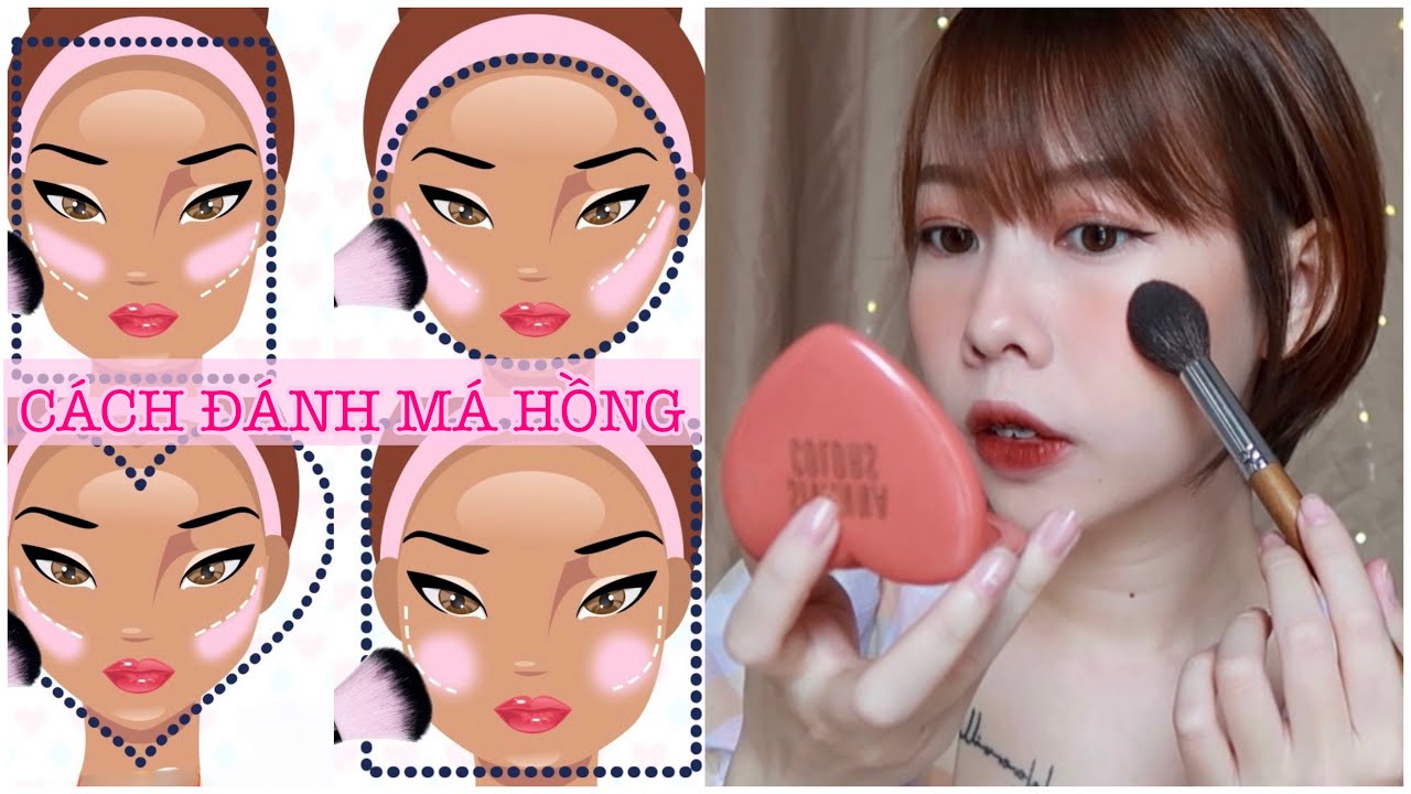 TUYỆT CHIÊU ĐÁNH MÁ HỒNG CHO TỪNG DÁNG MẶT 🍑 NHANH, GỌN, ĐƠN GIẢN ✨ Ny Nguyễn