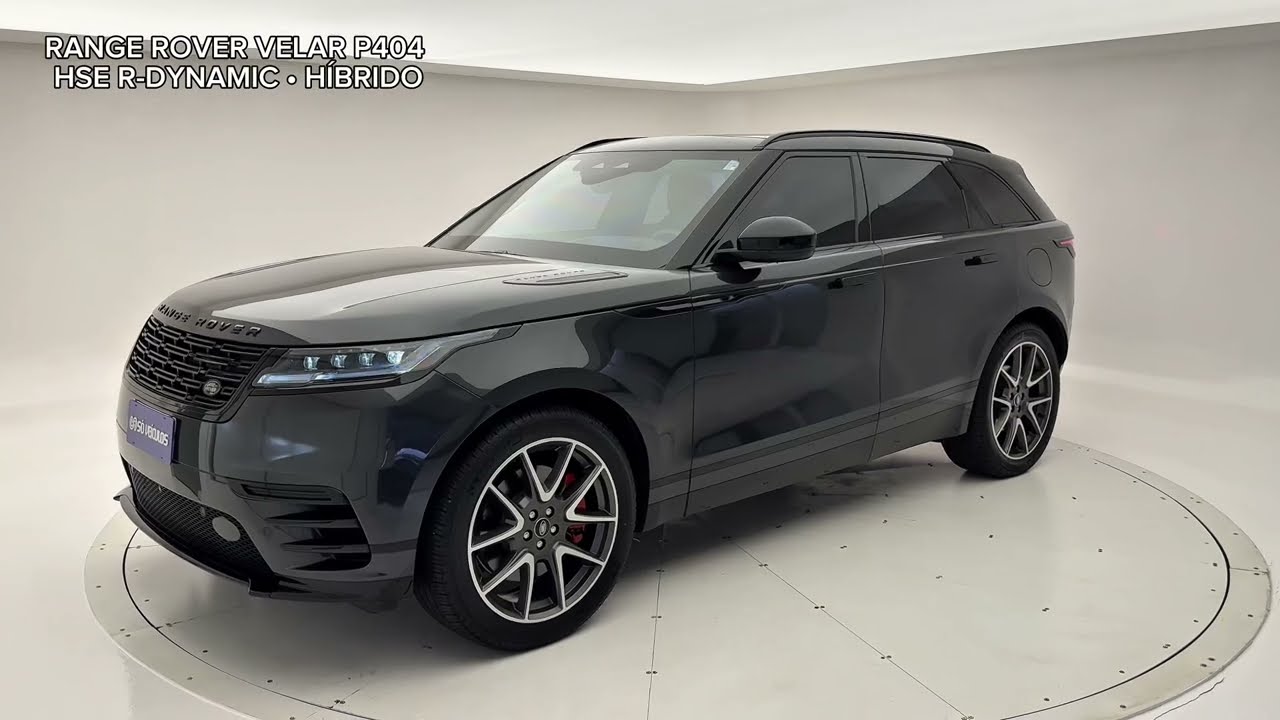 CONHEÇA A NOVA LAND ROVER RANGE ROVER VELAR P404 HSE R-DYNAMIC! MOTOR HÍBRIDO COM 404 CAVALOS!