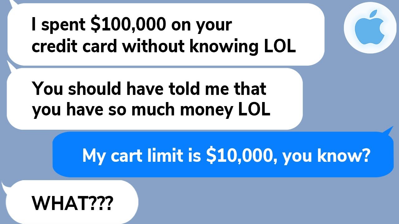 【Apple】Trashy parents who only dotes my beautiful sis, went on a spree mistaking it was my credit…