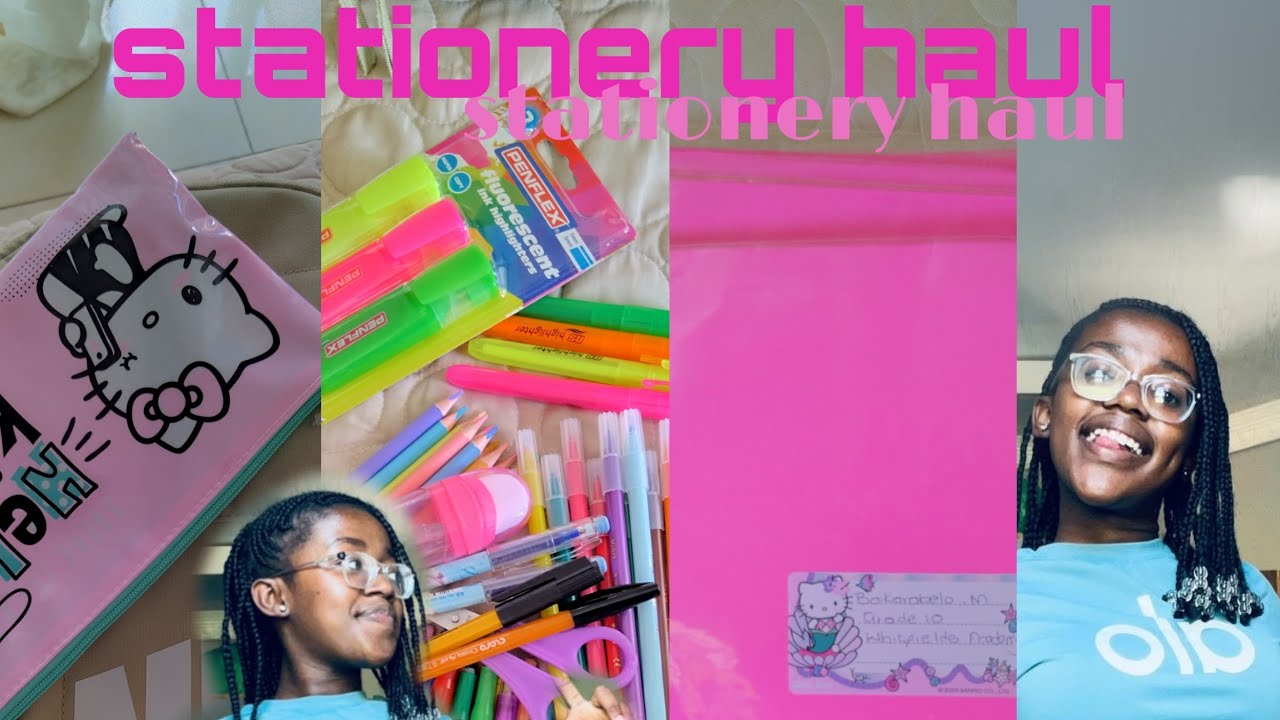 stationery haul for 2026 || grade 10 || stationery 
