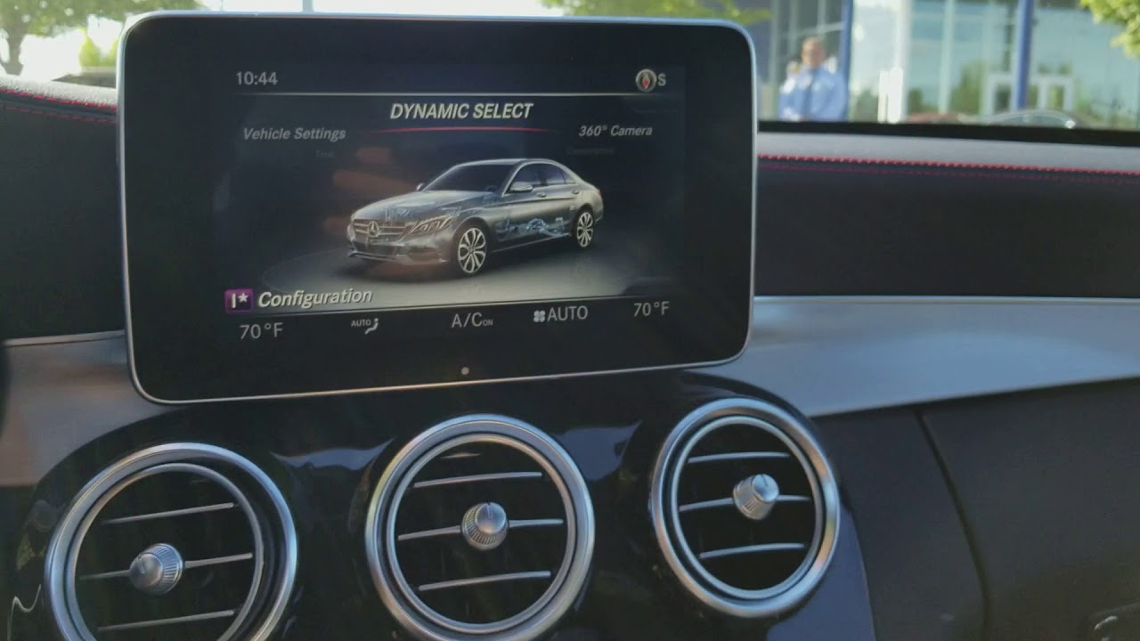 2018 Mercedes-AMG C43 V6 Biturbo Start Up, Exhaust, and Short Tour/Cool Features