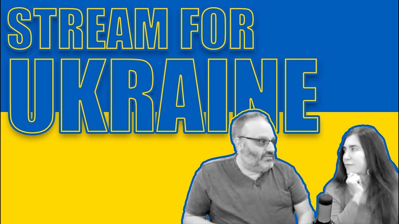 Stream For Ukraine with GM Ben Finegold and Karen Boyd
