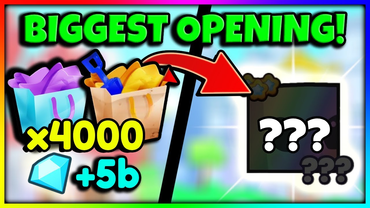 Opening 5B+ Worth Of Giftbags In Pet Sim 99...