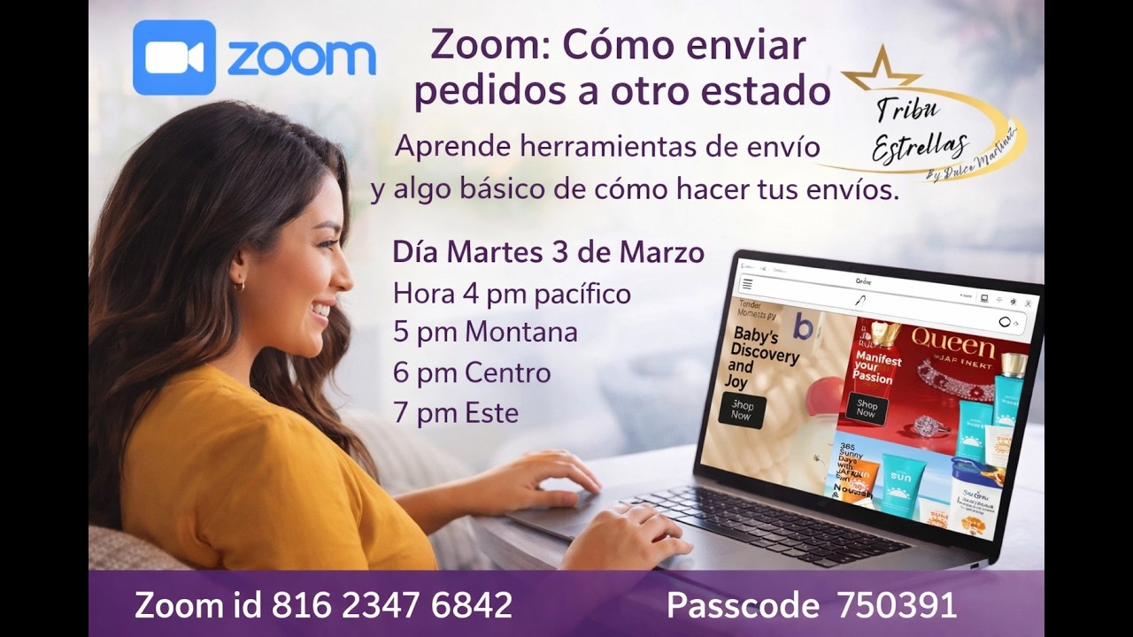 Como envio el pedido a mi clienta???