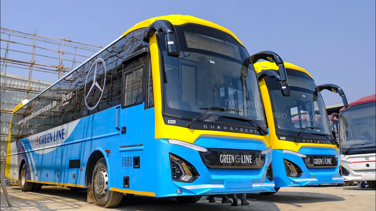 GreenLine Kolkata ,West Bengal’s | Damodar RUDRA | BharatBenz 1924 13.5M | Business Class Bus 