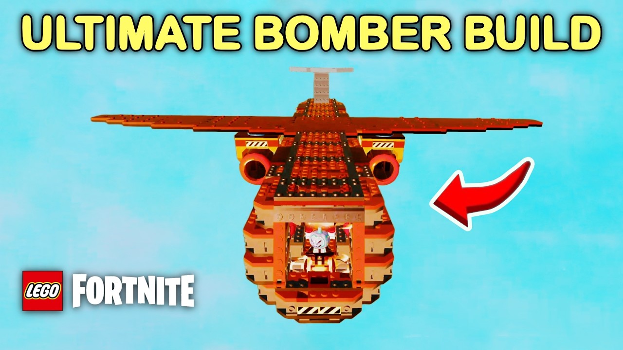 Build an Epic Realistic Lego BOMBER in Fortnite – Full Guide