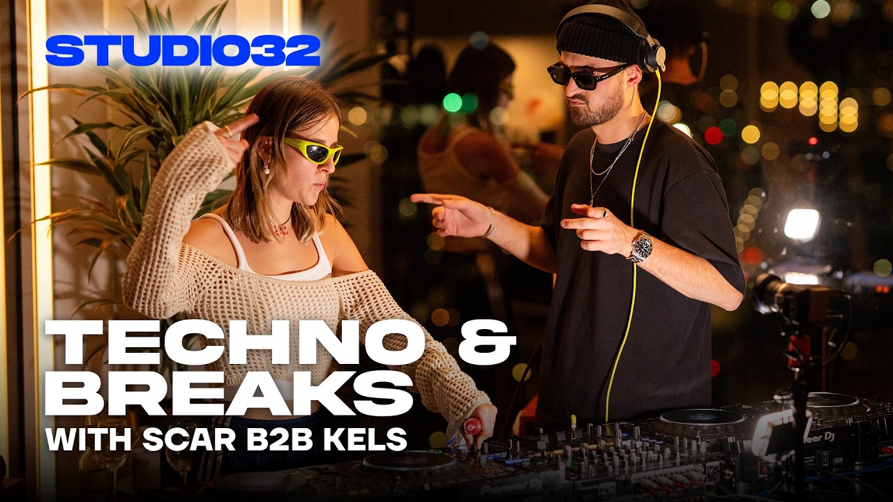 TECHNO & BREAKS with SCAR B2B KELS | Studio32 x amebe: ADE Special