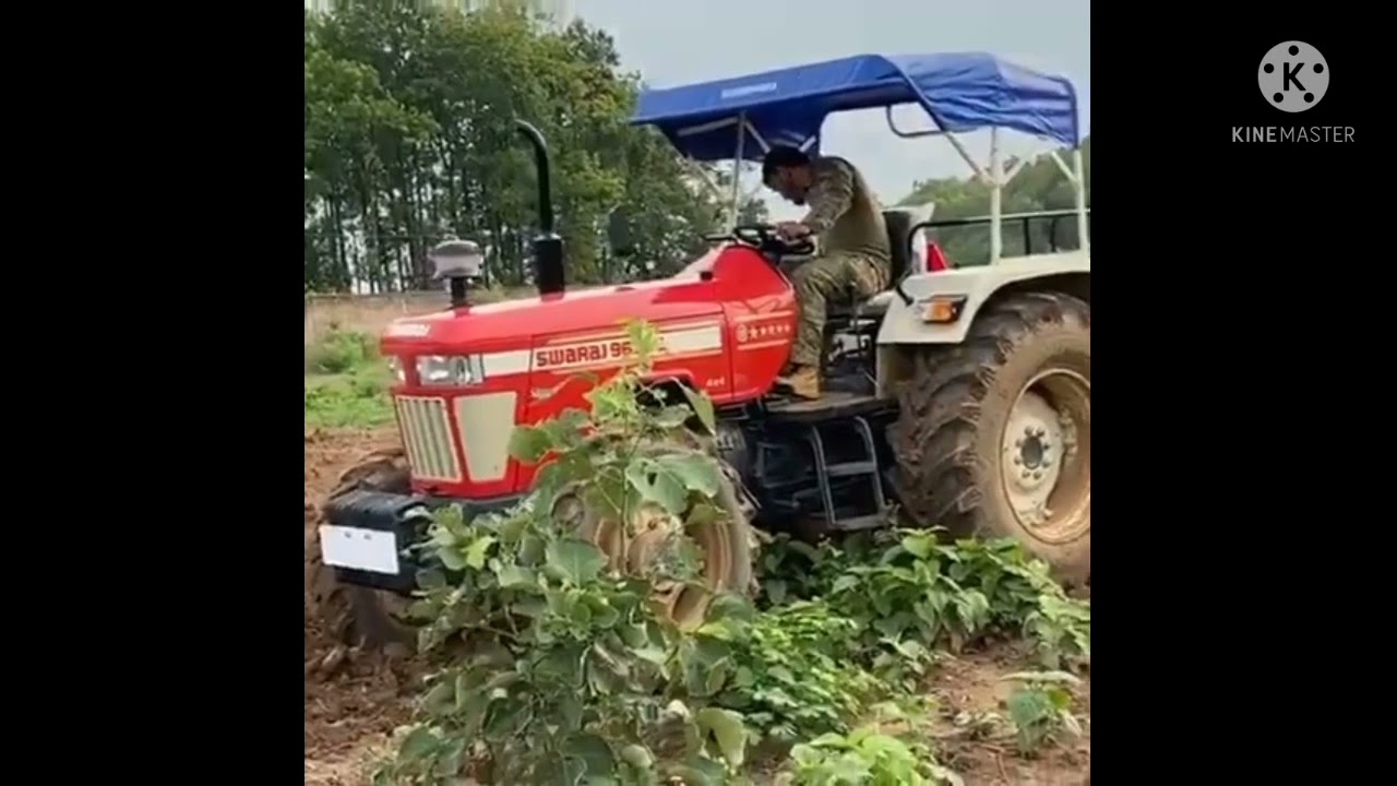MS Dhoni is Riding Tractor and Cultivating his organic farms || Thala Dhoni || Organic Farms ||