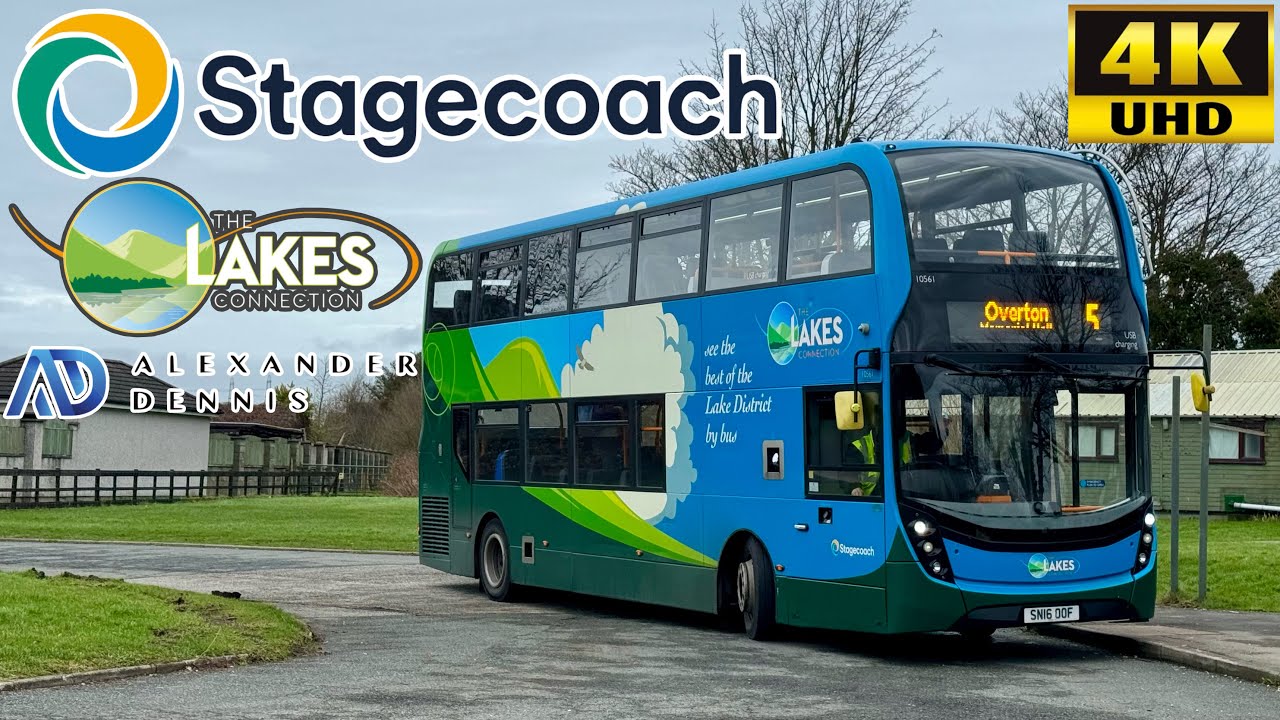[Stagecoach Lakes Connection: 5 Overton to Carnforth via Heysham & Morecambe Bay] ADL Enivro400MMC