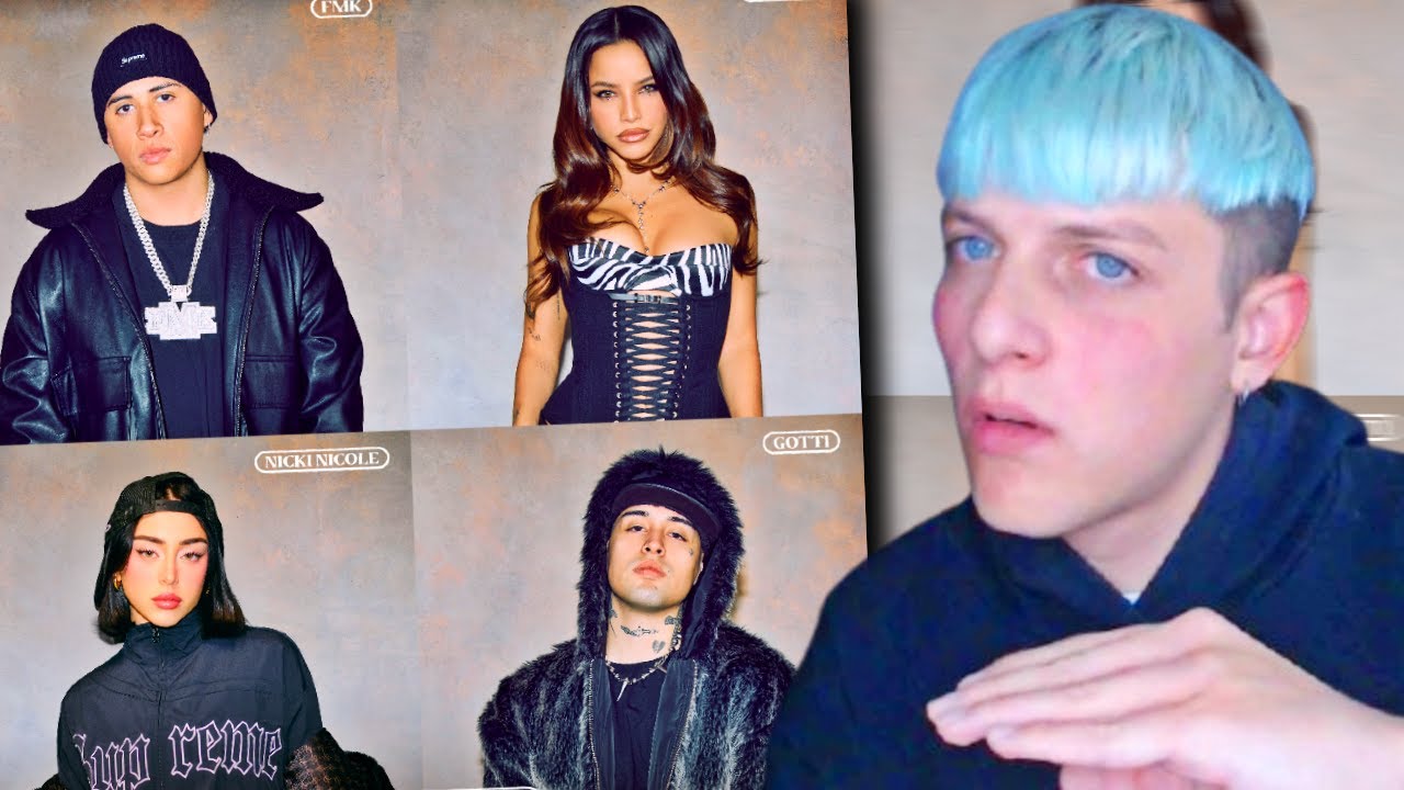 BERTIAKA REACCIONA a FMK, Emilia, Nicki Nicole, Tiago PZK - MASNA REMIX