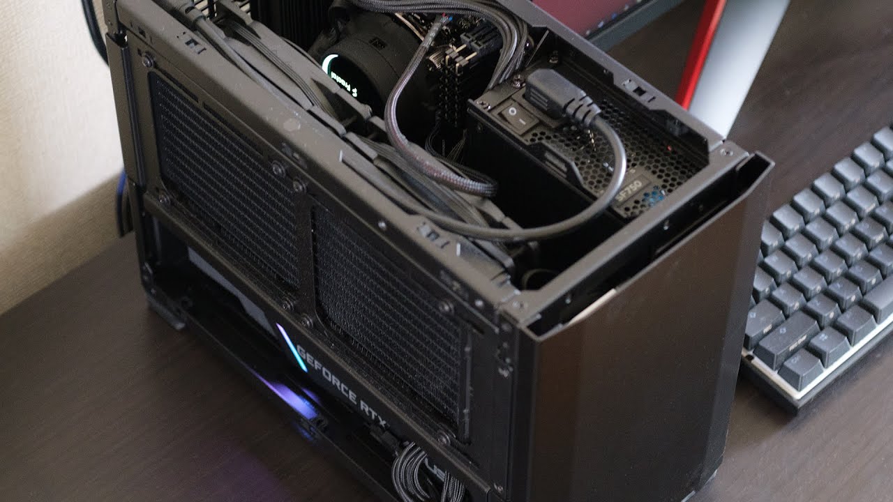 【自作PC】Building NCASE M1 v6.1 ❘ 9600KF + 2070 SUPER