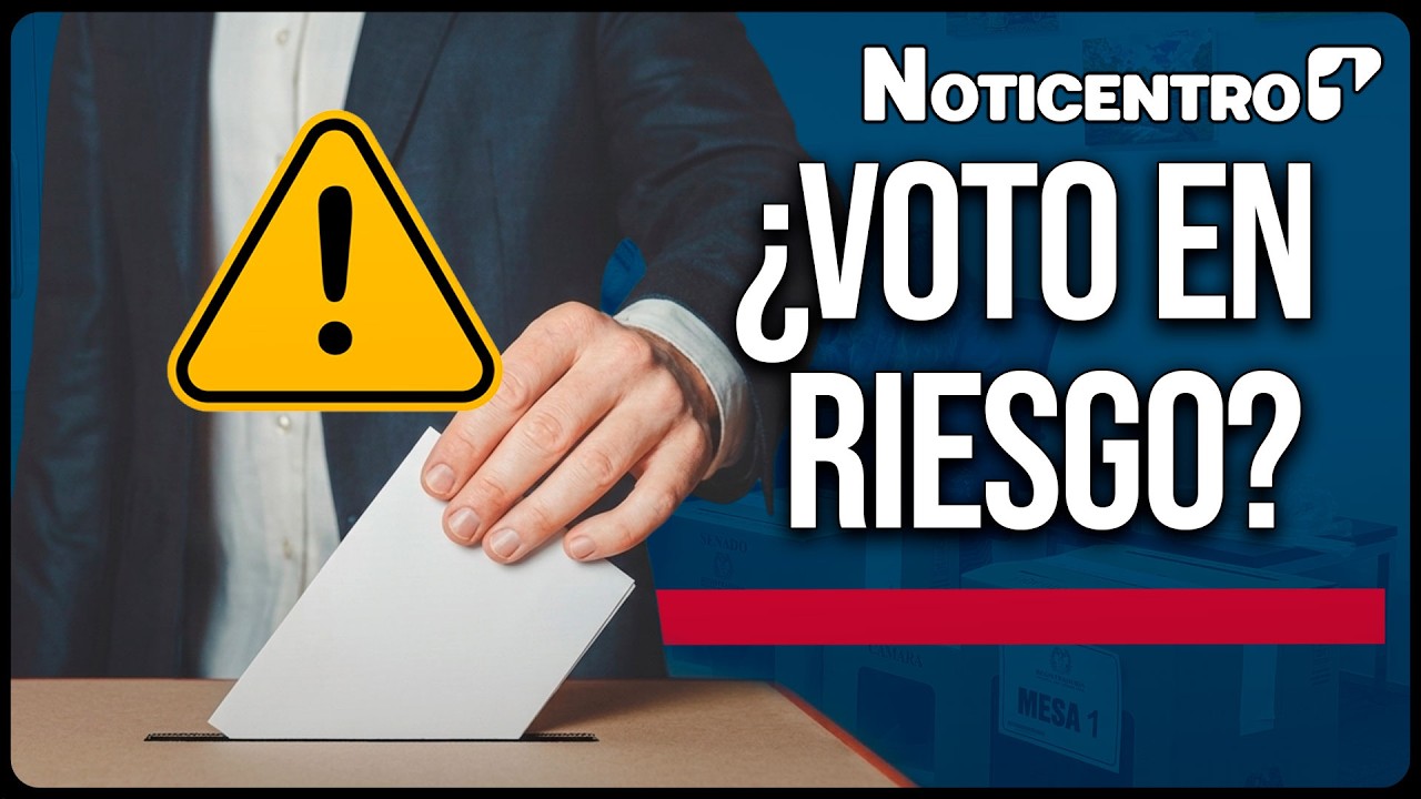 ¿Colombia en alarma? Candidatos denuncian fallas en seguridad para las elecciones | Noticias Canal 1