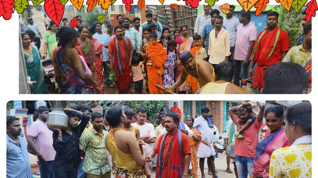 మంకినమ్మ అమ్మవారు సంబరము సాయంత్రం పూట ఊరేగింపు గుణుపల్లి లో 2025